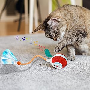 Agile Moving Cat Ball | Interactive Fun | Keeps Cats Active and Engaged