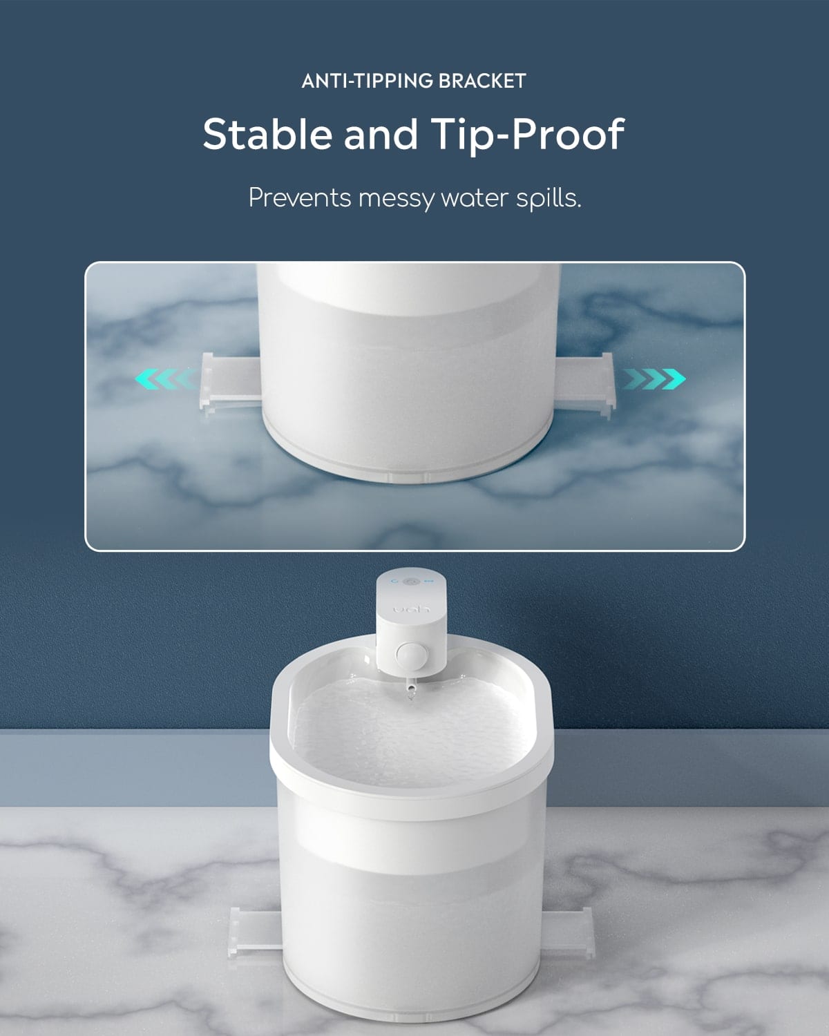 Wireless Automatic Cat Water Fountain | Fresh Flowing Water