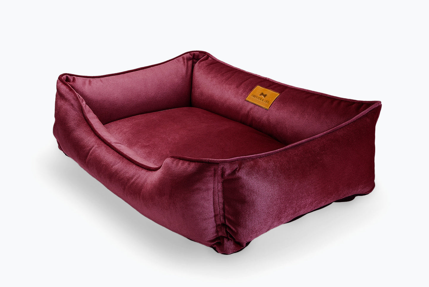 Vibrant Velvet Dog Bed | Cozy Comfort | Stylish Design | Easy to Clean