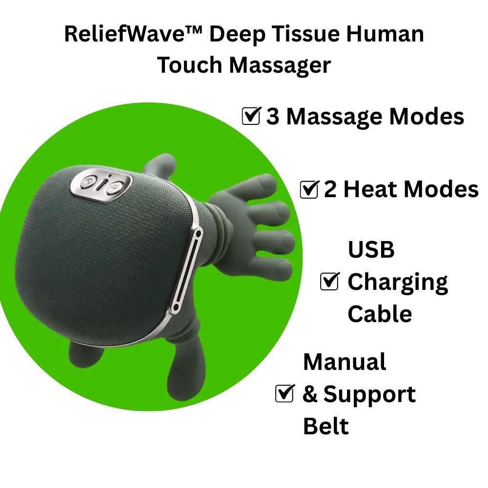 ReliefWave™ Deep Tissue Massager