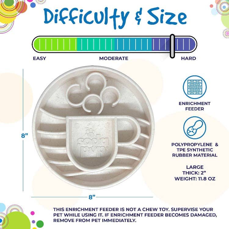 Slow Feeder Bowl | Promotes Healthy Eating | Reduces Bloating and Overeating