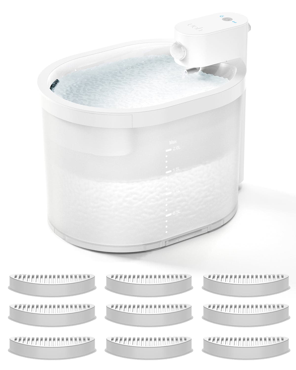 Wireless Automatic Cat Water Fountain | Fresh Flowing Water