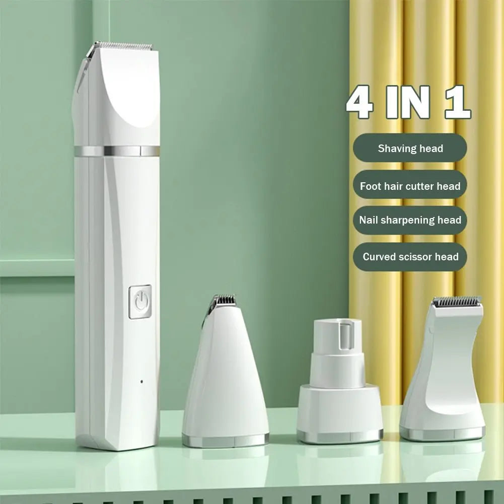4 in 1 Rechargeable Electric Pet Hair Trimmer