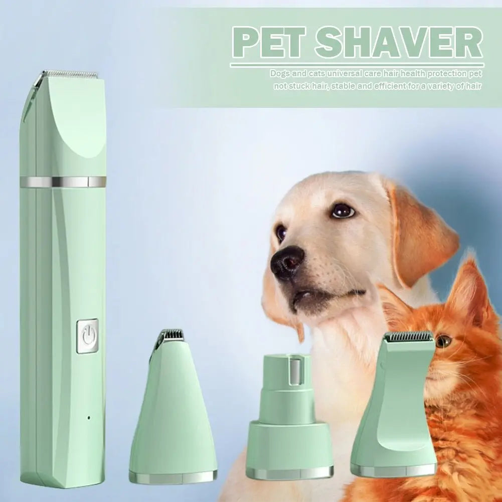 4 in 1 Rechargeable Electric Pet Hair Trimmer