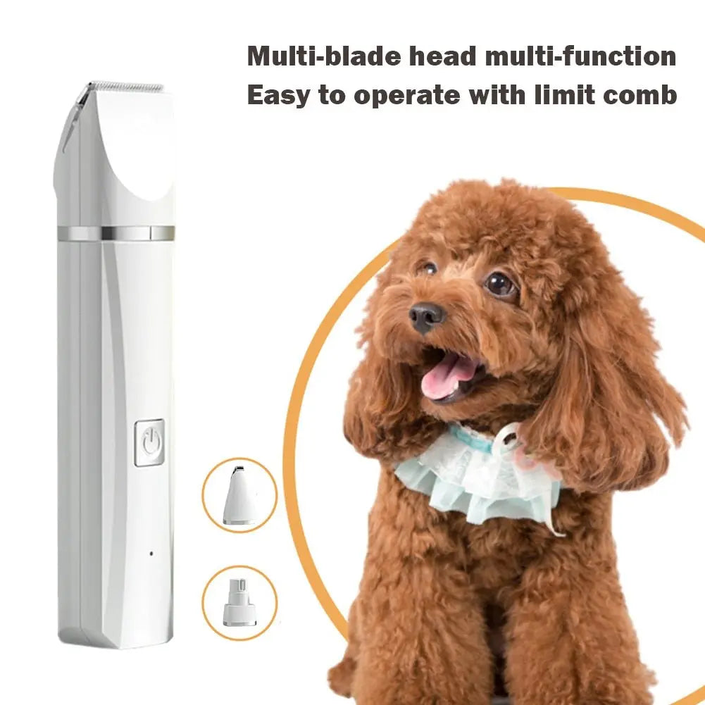 4 in 1 Rechargeable Electric Pet Hair Trimmer