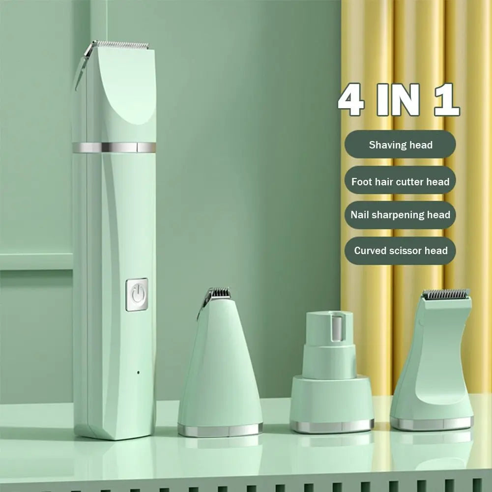 4 in 1 Rechargeable Electric Pet Hair Trimmer