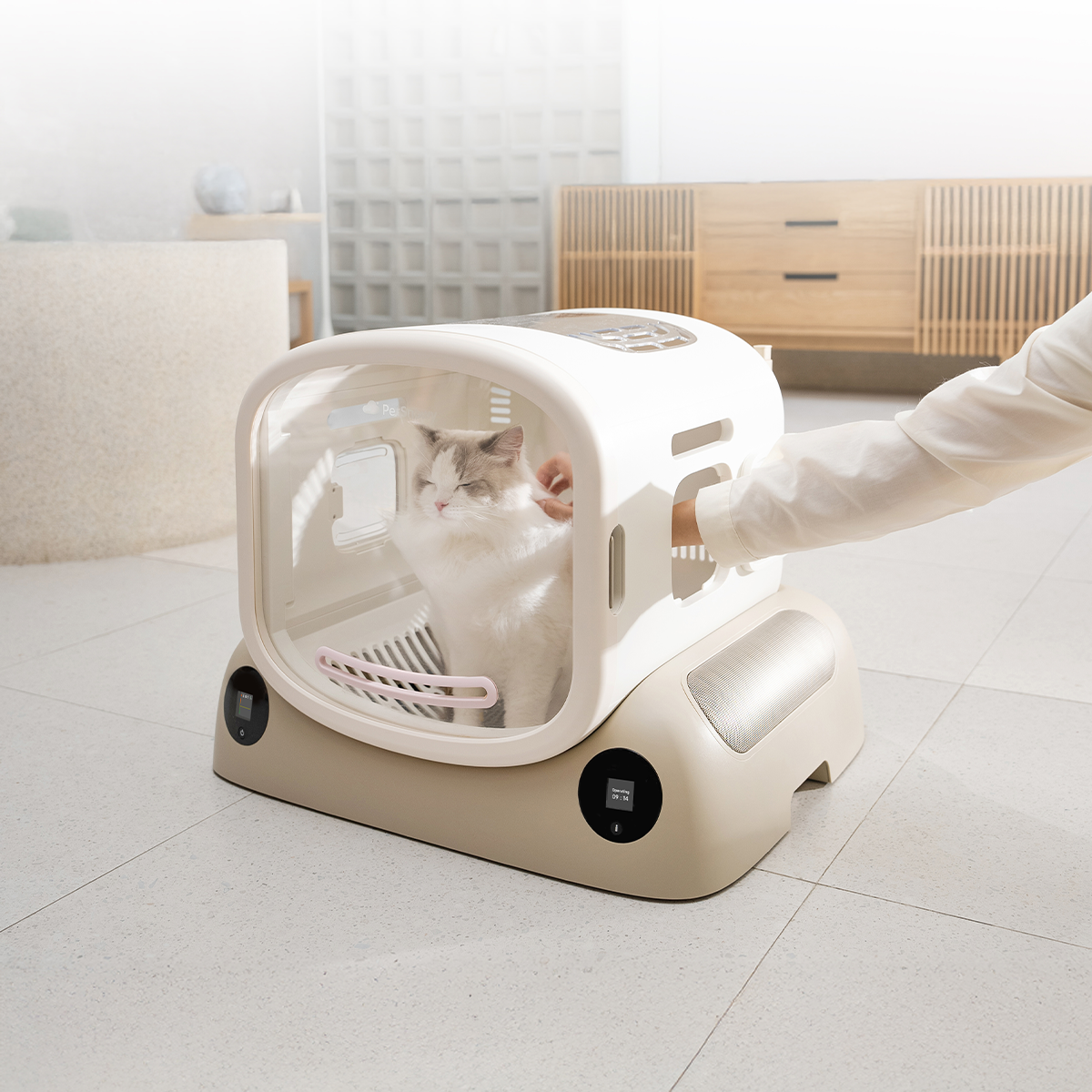 Pet Dryer Box | Fast Drying for Dogs and Cats | Quiet and Efficient