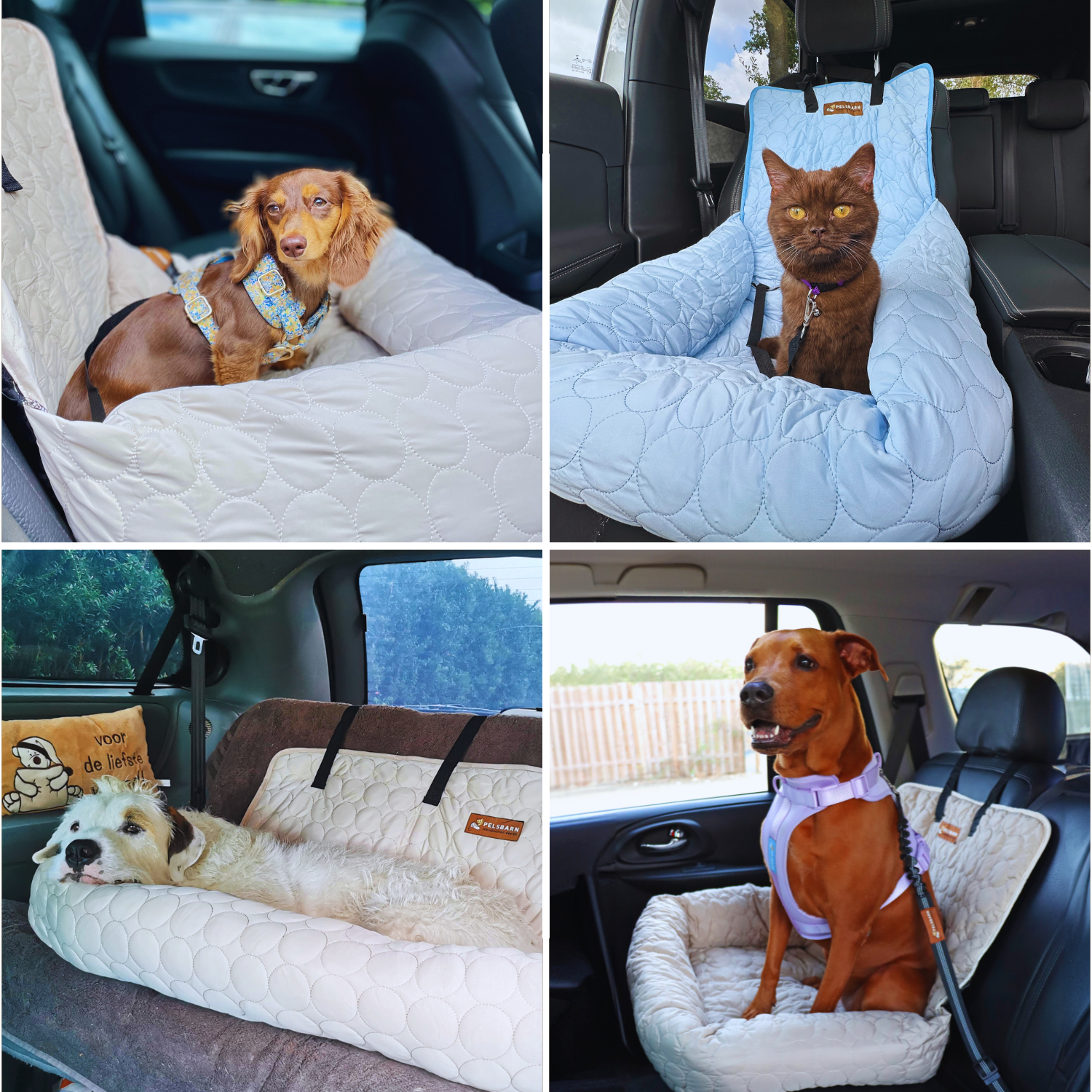 Cooling Car Bed for Dogs| Comfortable & Portable