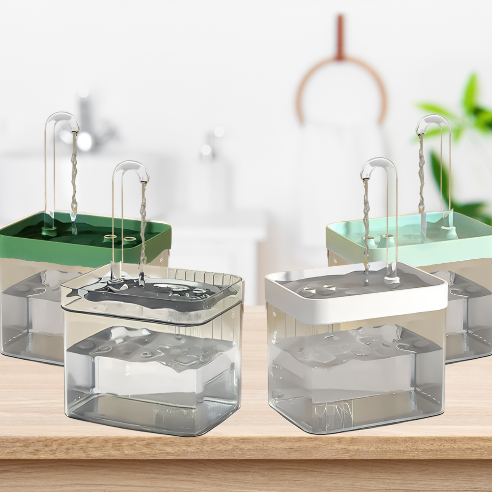 Filtered Water Fountain for Cats | Keeps Water Fresh