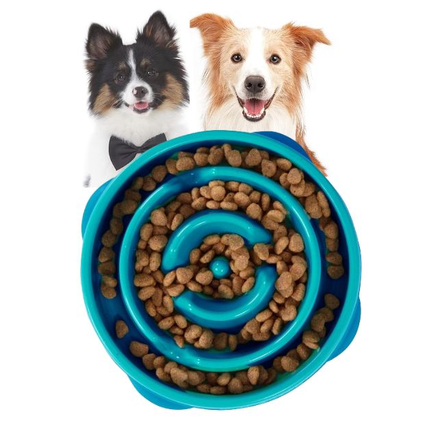 Slow Feeder Dog Bowl | Reduces Bloating | Promotes Healthy Eating