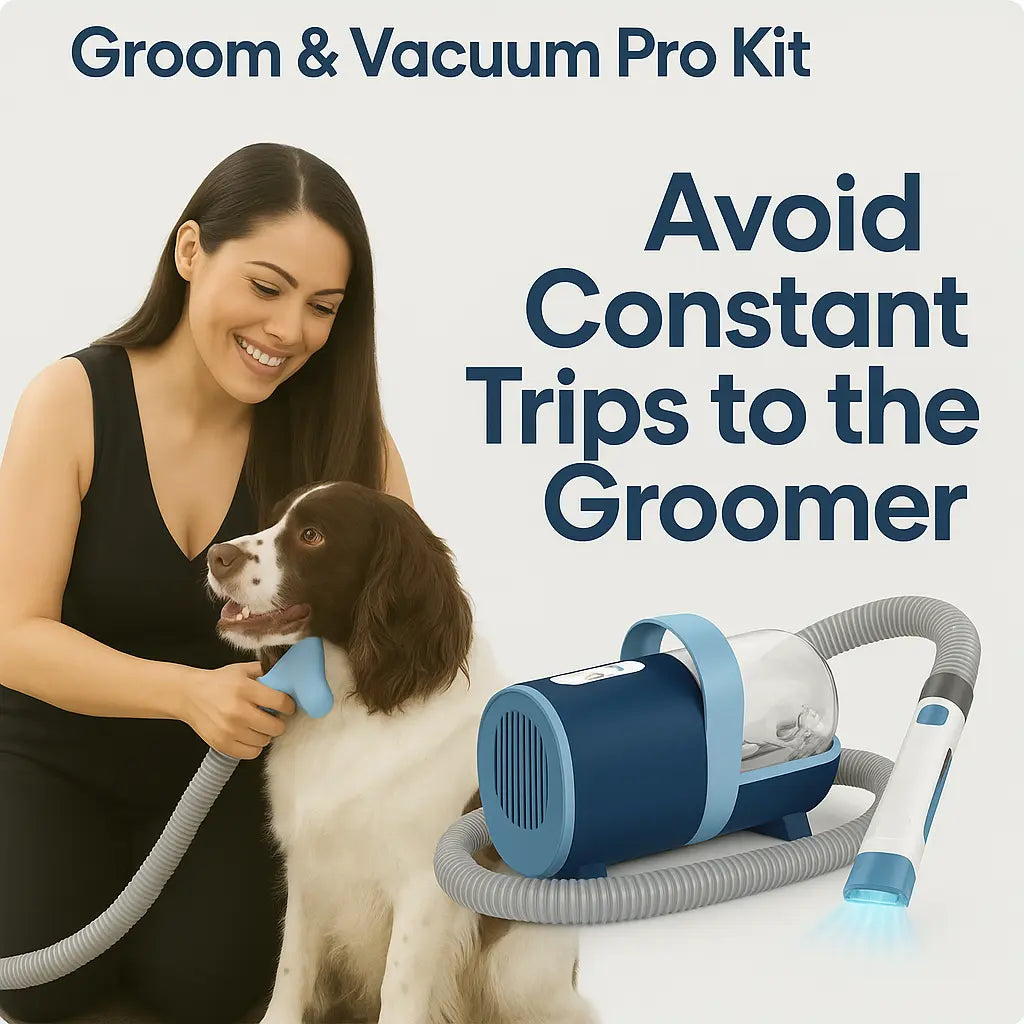 6-in-1 Pet Grooming Vacuum Kit
