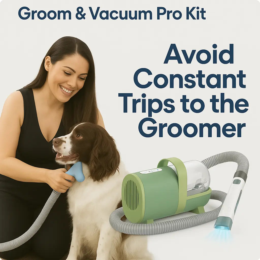 6-in-1 Pet Grooming Vacuum Kit