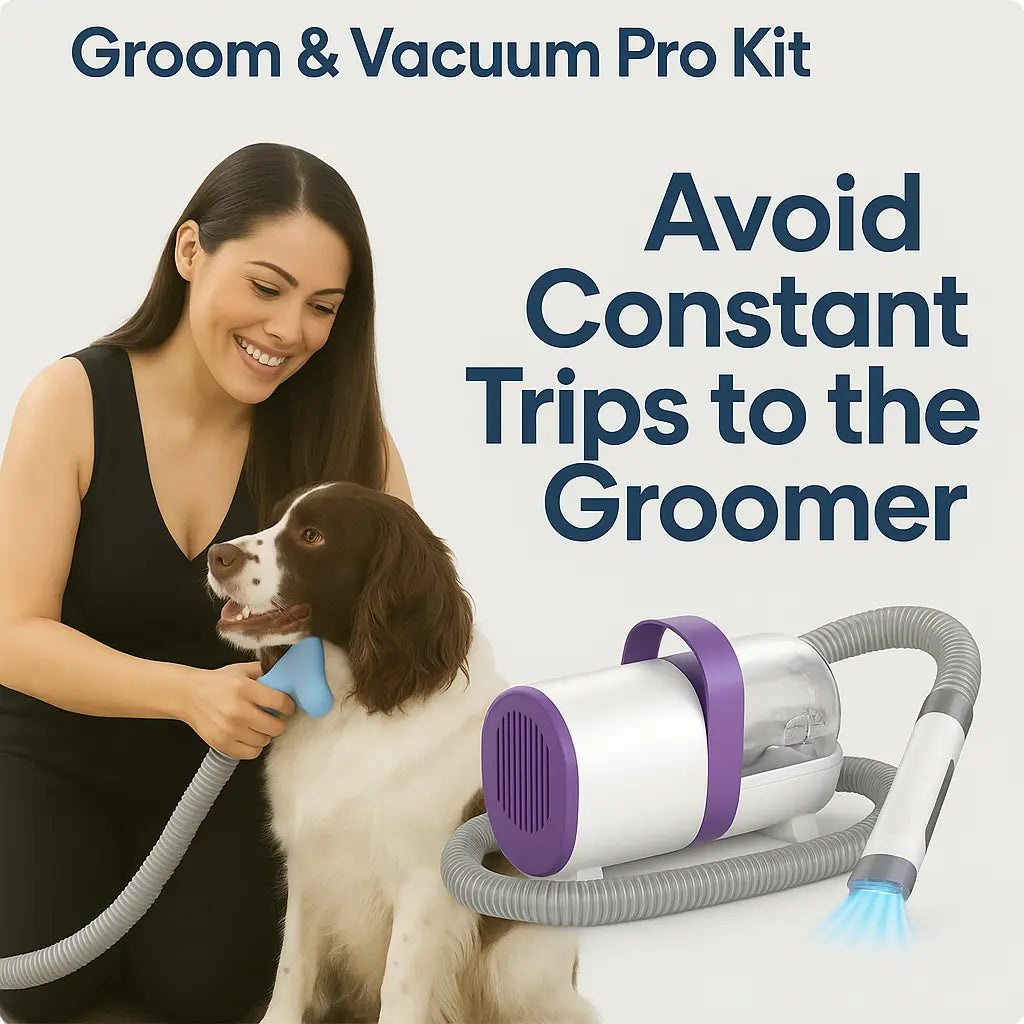 6-in-1 Pet Grooming Vacuum Kit