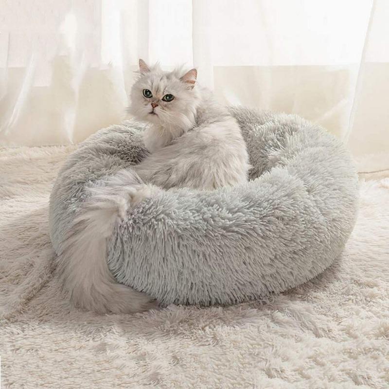 Calming Cat Bed | Cozy Soft Design | Reduces Anxiety