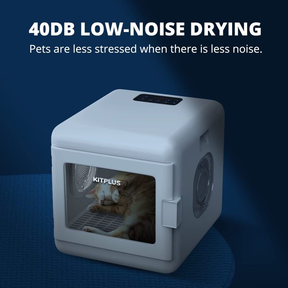 6L Pet Hair Dryer | Quiet Fast Drying | Adjustable Temperature