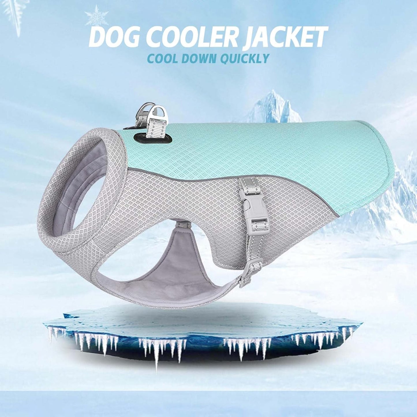 Pet Summer Cooling Vest | Reflective | Breathable