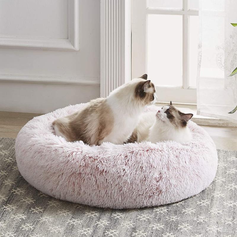 Calming Cat Bed | Cozy Soft Design | Reduces Anxiety