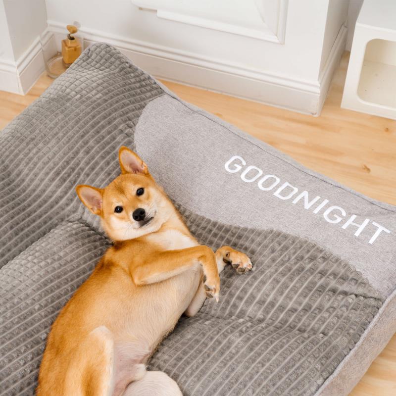 Large Thick Scratch-resistant Dog Bed | Spine Protection | Comfortable