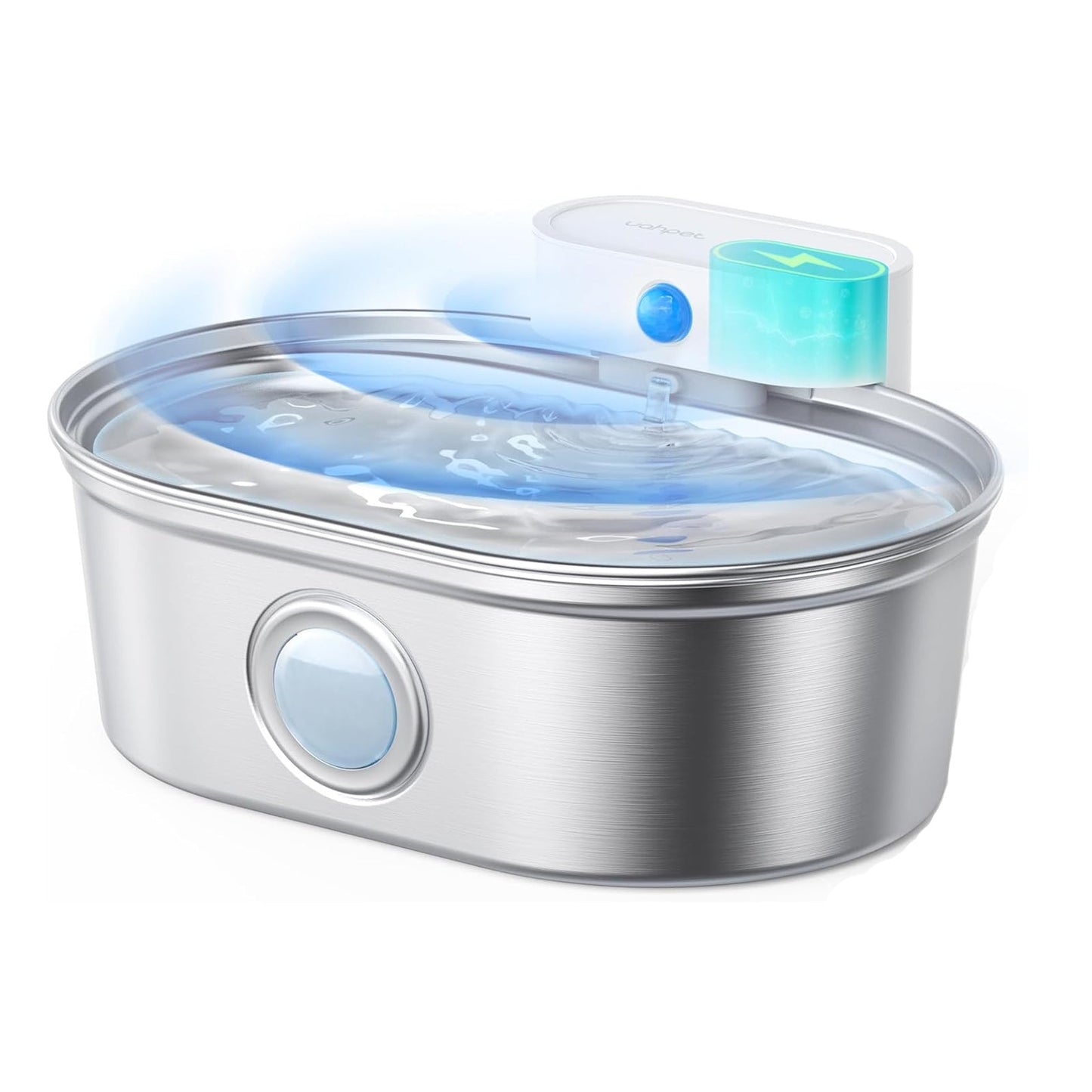 Stainless Steel Cat Water Fountain | Easy Clean