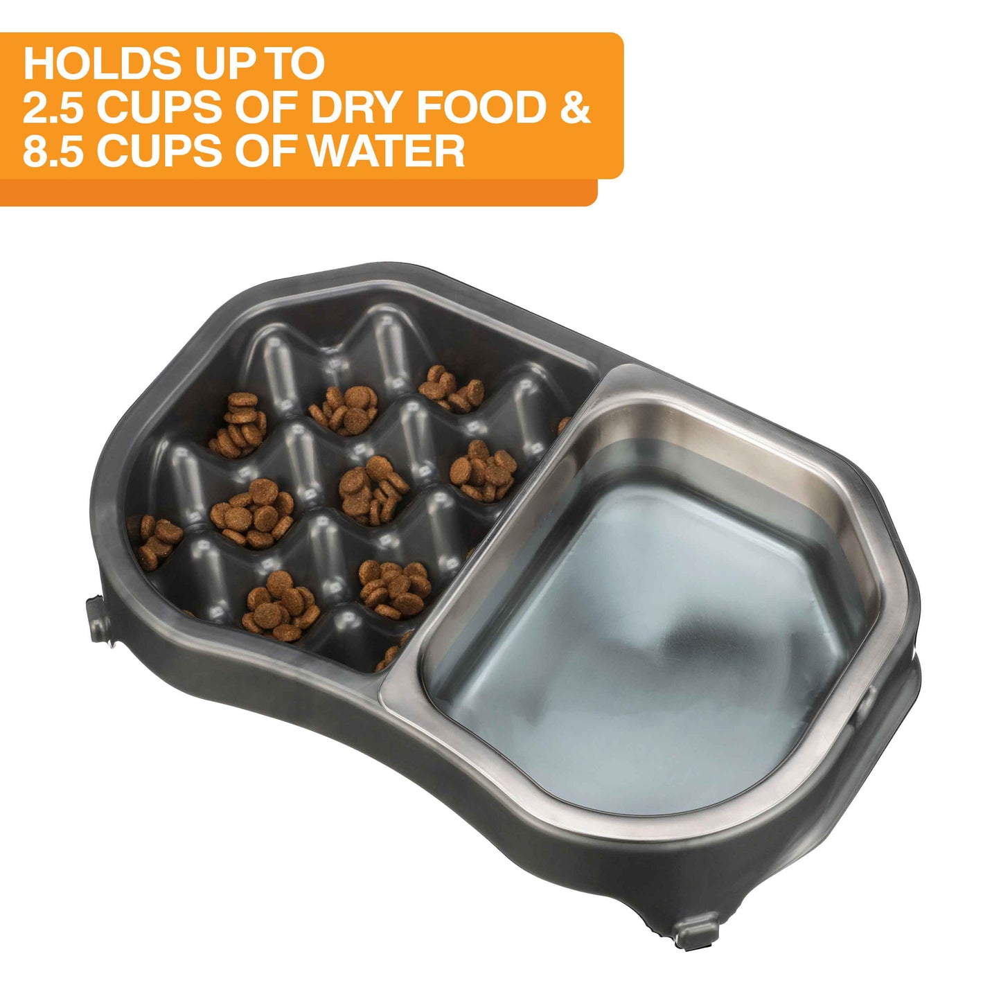 Slow Feeder Dog Bowl | Promotes Healthy Eating | Reduces Bloating