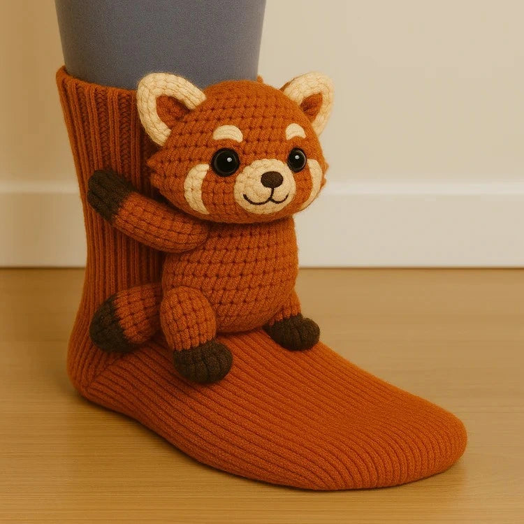 Animal Soft Cotton Socks (One Size Fits All)
