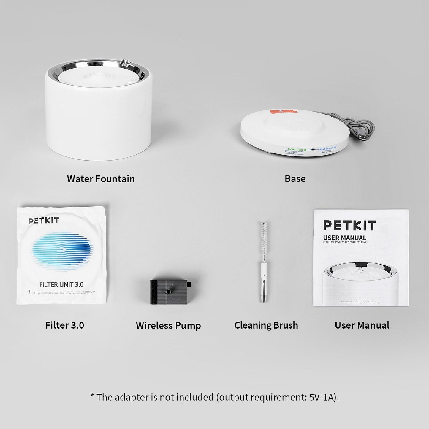 Pet Water Fountain | Quiet Operation | Adjustable Flow | Easy to Clean
