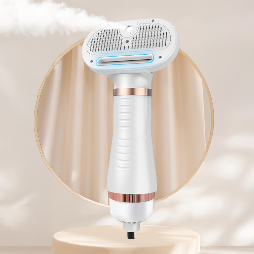 Multifunctional Pet Hair Dryer Brush | Steam Technology | Quick Drying