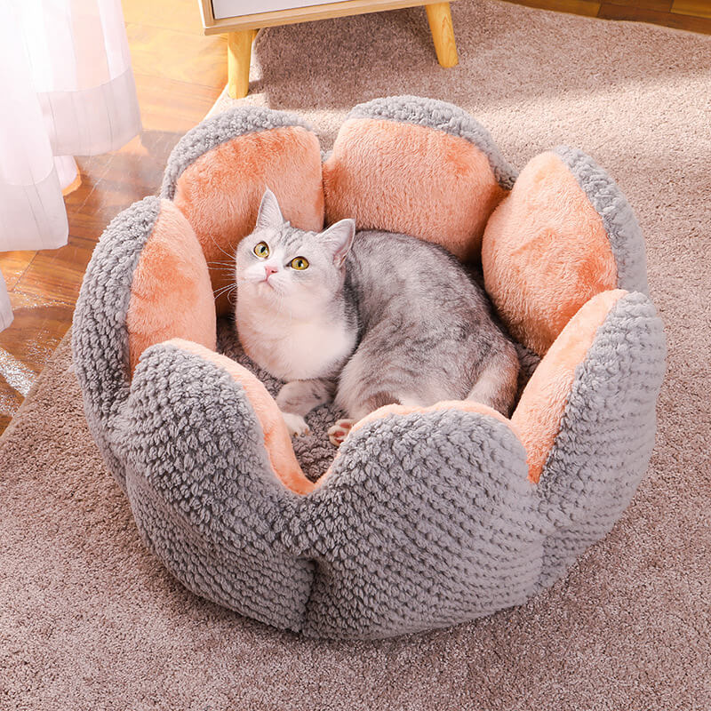 Cactus Shape Pet Bed | Comfy Design | Cozy for Cats and Dogs