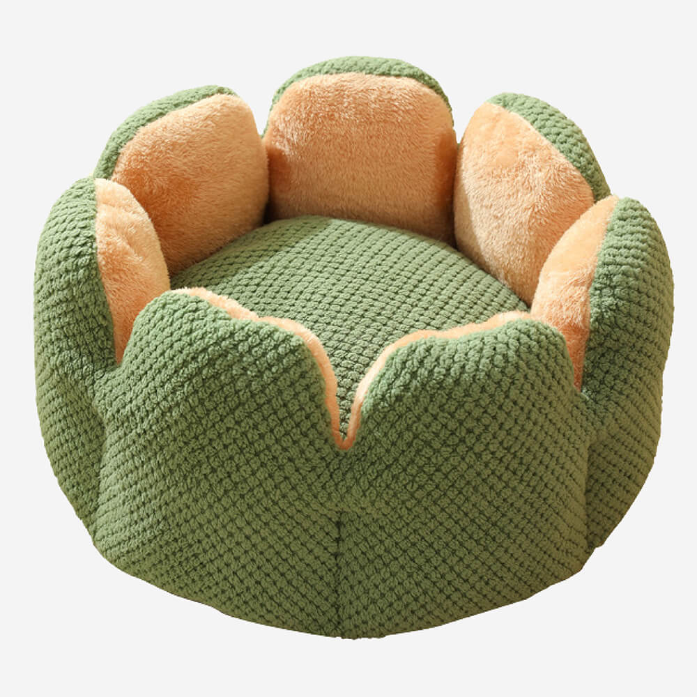 Cactus Shape Pet Bed | Comfy Design | Cozy for Cats and Dogs