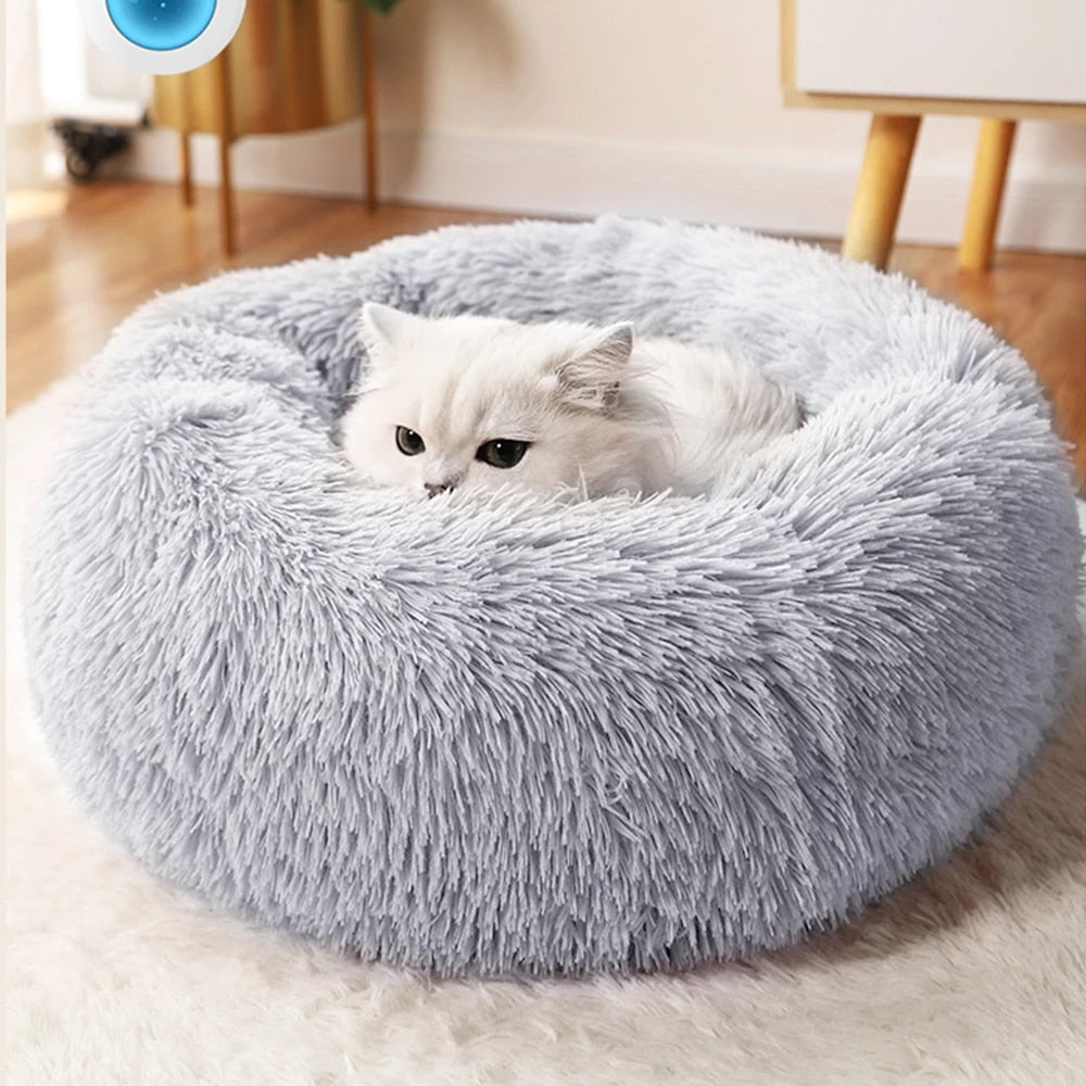 Calming Cat Bed | Cozy Soft Design | Reduces Anxiety