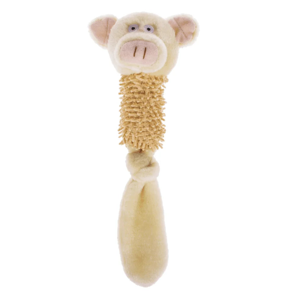 Indestructible Plush Squeaky Chew Set | Durable Fun for Dogs