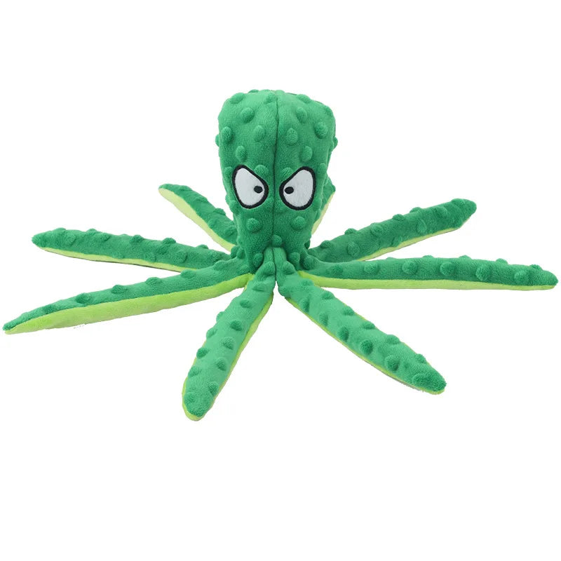 Octopus Plush Chew Toy | Crinkle Noisy Durable Dog Toy | Fun for Pets