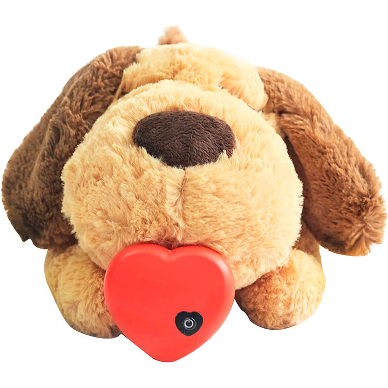 Calming Heartbeat Puppy Dog Toy | Soothes Anxiety | Soft and Cuddly