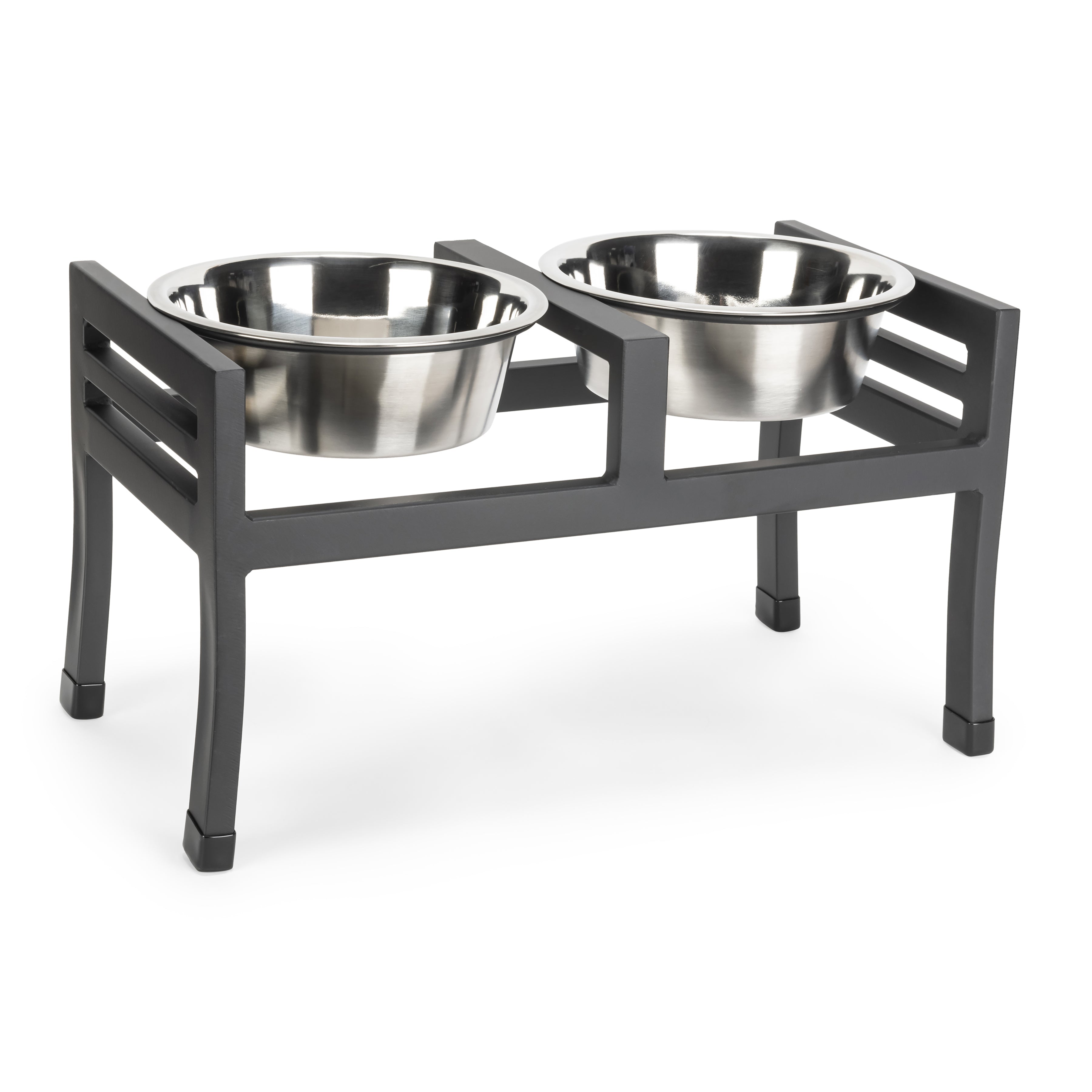 Double Diner Pet Bowl | Elevated Design | Easy to Clean | Durable Materials
