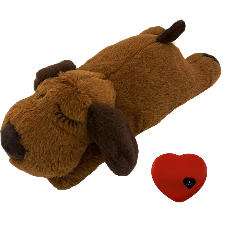 Calming Heartbeat Puppy Dog Toy | Soothes Anxiety | Soft and Cuddly
