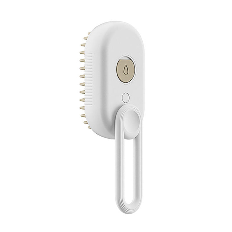 Steam Brush for Cats Effortless Grooming | Fast Heating | Tangle-Free