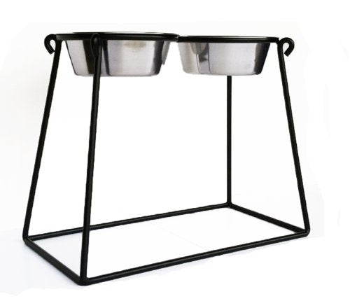 Elevated Double Dog Bowl