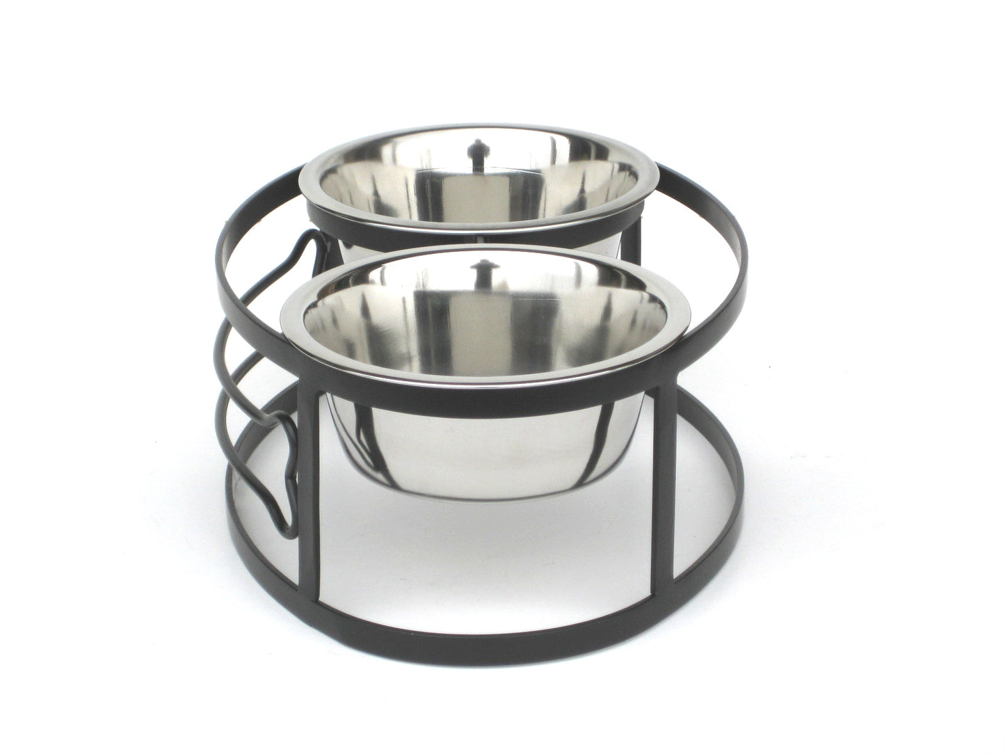 Bone Double Diner | Elevated Feeding Station | Durable Design | Easy Clean