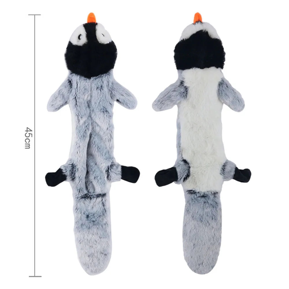 Simulated Animal Dog Toy | No Stuffing | Durable Plush | Squeaky Chew Toy