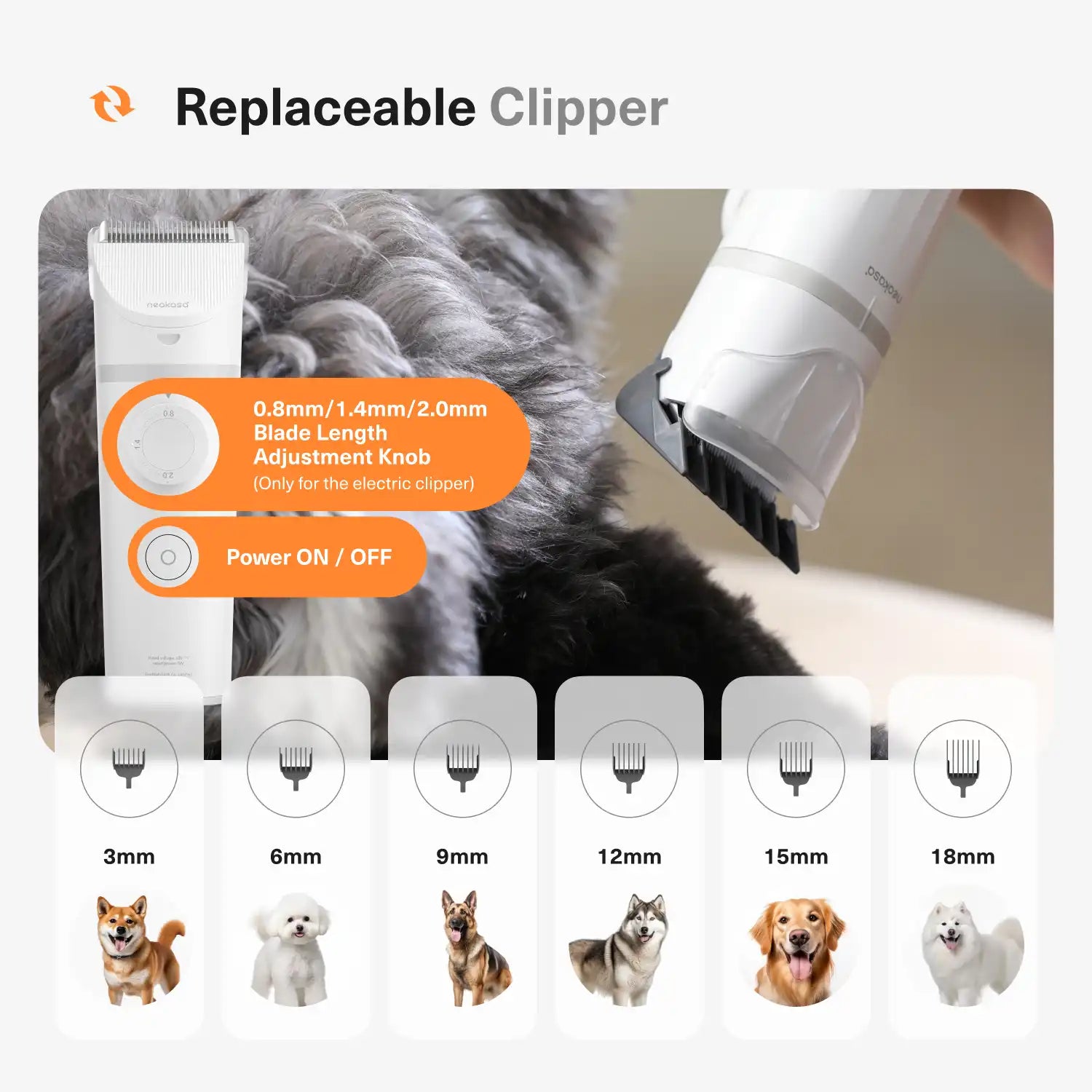 Pet Grooming Vacuum Kit | Effortless Cleaning | Quiet Powerful Suction