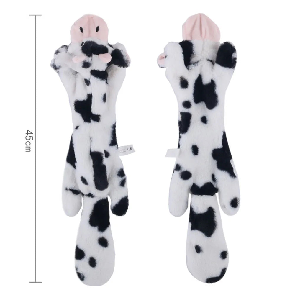 Simulated Animal Dog Toy | No Stuffing | Durable Plush | Squeaky Chew Toy