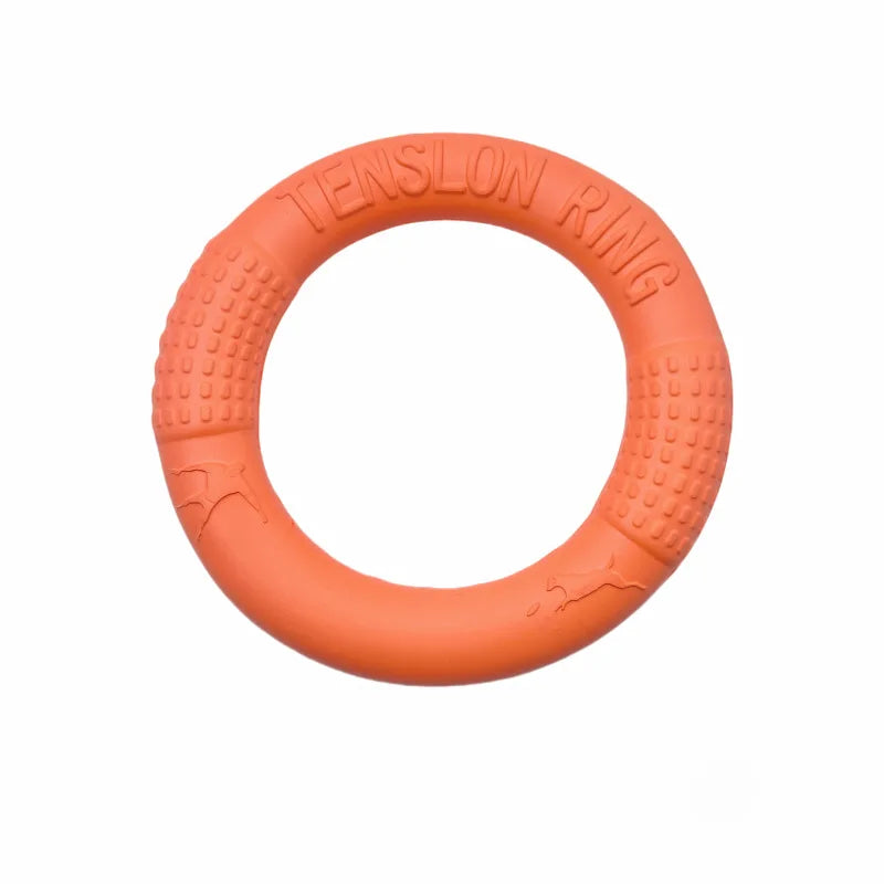 Dog Ring Toy | Indestructible Chew Toy | Floating Fetch Training Tool