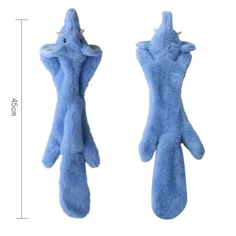 Simulated Animal Dog Toy | No Stuffing | Durable Plush | Squeaky Chew Toy