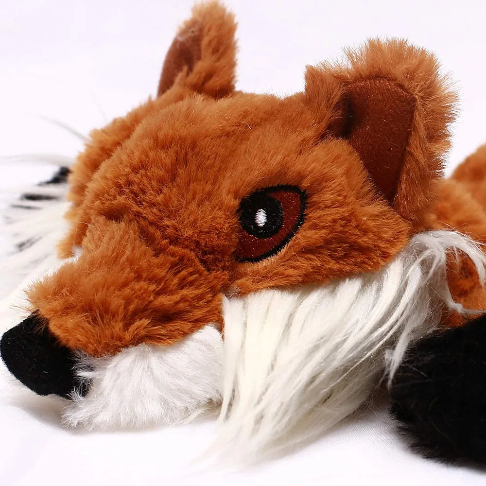 Simulated Animal Dog Toy | No Stuffing | Durable Plush | Squeaky Chew Toy