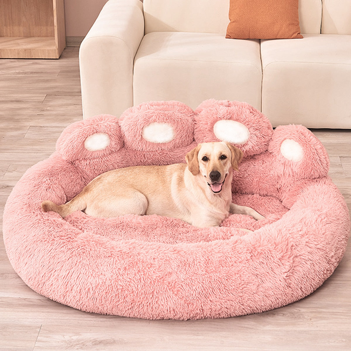 Calming Donut Bed for Cats & Dogs | #1 Anti-Anxiety Bed