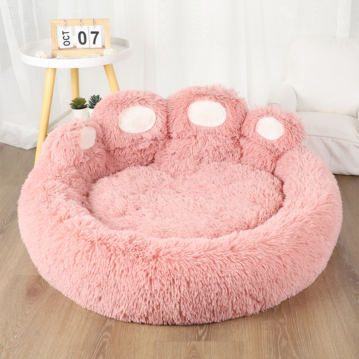 Calming Donut Bed for Cats & Dogs | #1 Anti-Anxiety Bed