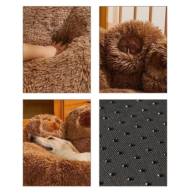 Calming Donut Bed for Cats & Dogs | #1 Anti-Anxiety Bed