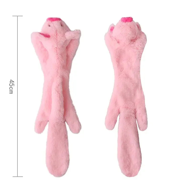 Simulated Animal Dog Toy | No Stuffing | Durable Plush | Squeaky Chew Toy