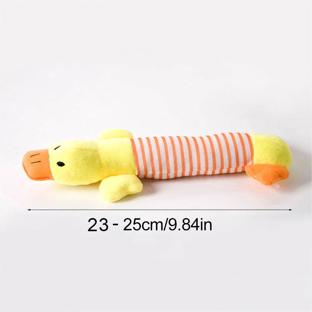Simulated Animal Dog Toy | No Stuffing | Durable Plush | Squeaky Chew Toy