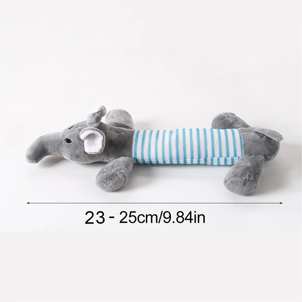 Simulated Animal Dog Toy | No Stuffing | Durable Plush | Squeaky Chew Toy